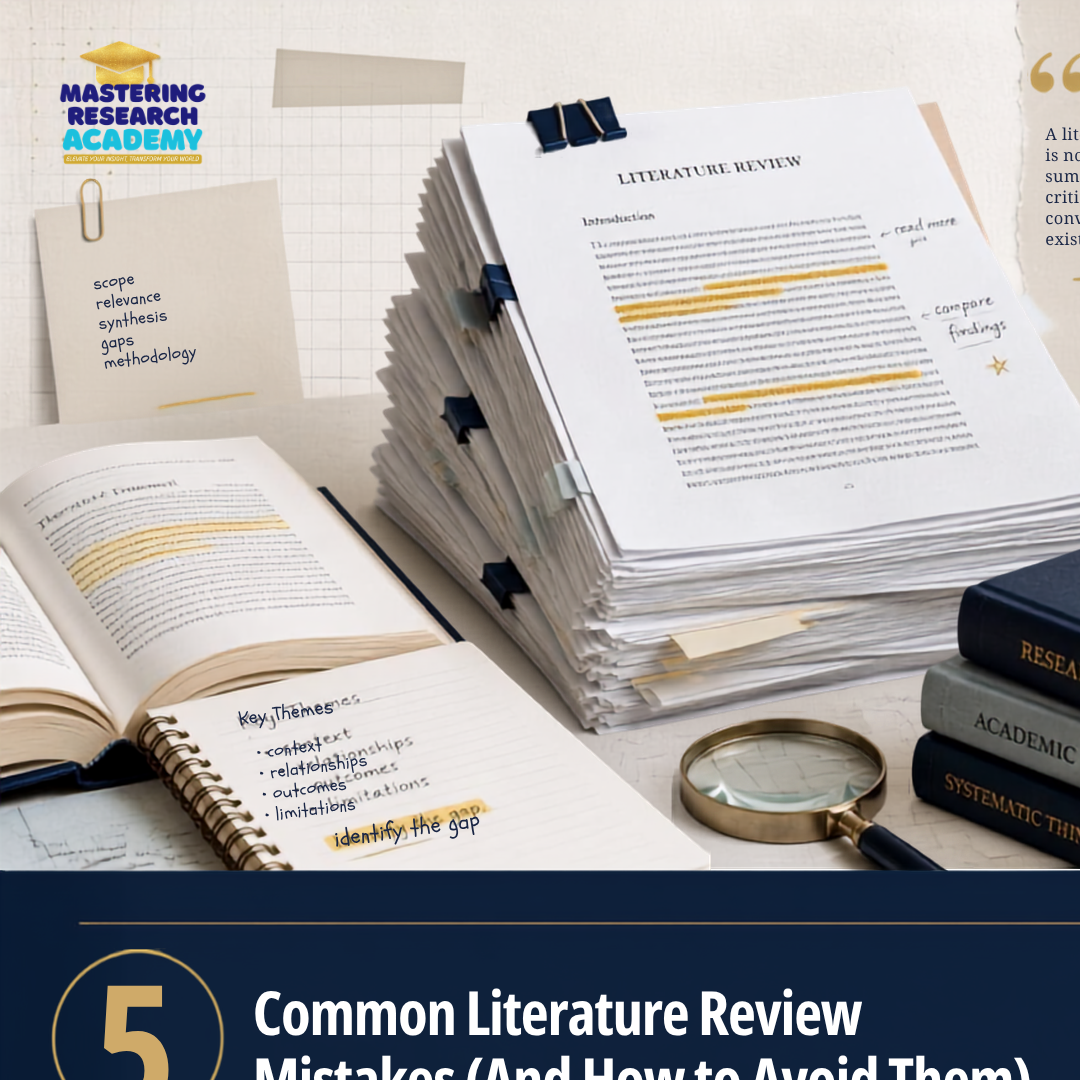 5 Common Literature Review Mistakes (And How to Avoid Them)