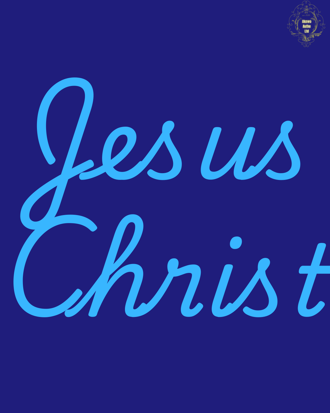 Accept Jesus Christ